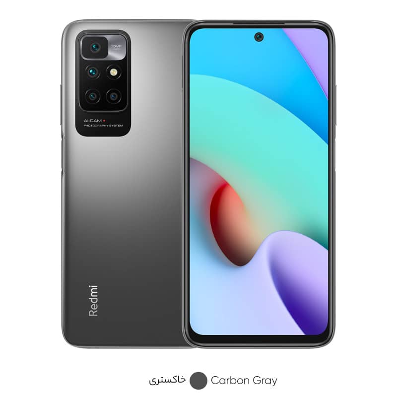 گوشی موبایل شیائومی مدل Redmi 10 21061119AG دو سیم‌ کارت ظرفیت 128 گیگابایت و رم 6 گیگابایت