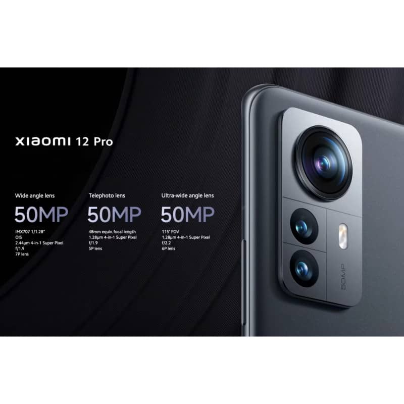 گوشی موبایل شیائومی مدل 12 Pro 2201122G Xiaomiدو سیم کارت ظرفیت 256 گیگابایت و رم 12 گیگابایت