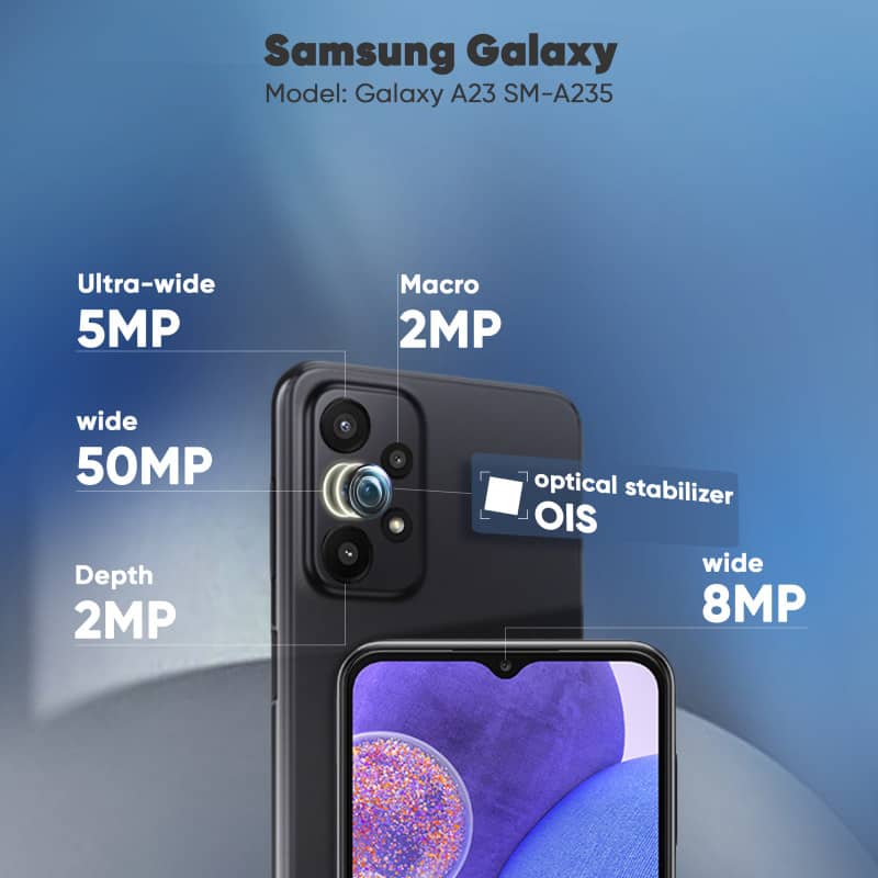 گوشی موبایل سامسونگ مدل Galaxy A23 SM-A235F/DSN دو سیم کارت ظرفیت 64 گیگابایت و رم 4 گیگابایت