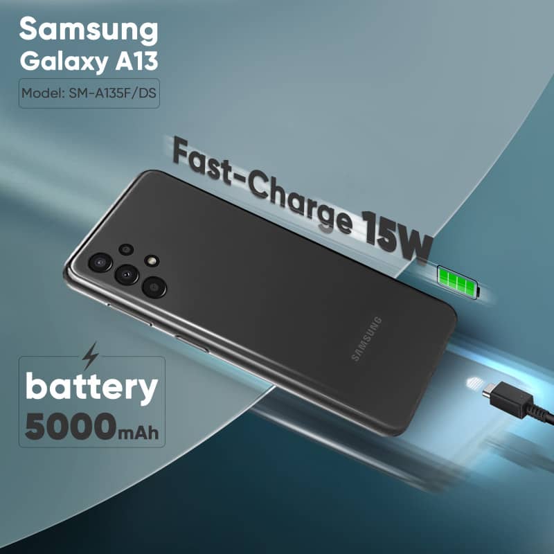 گوشی موبایل سامسونگ مدل Galaxy A13 SM-A135F/DS دو سیم کارت ظرفیت 128 گیگابایت و رم 6 گیگابایت